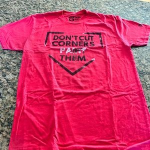 Baseball swag t-shirt size large